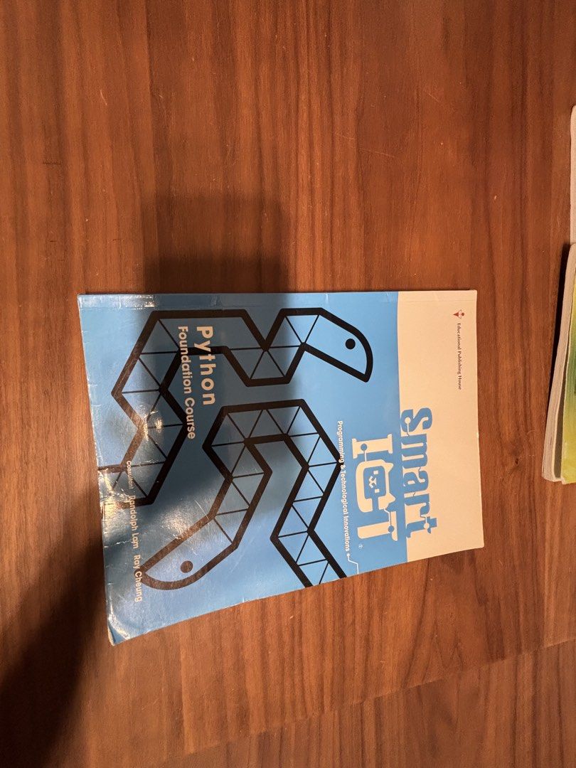 Smart ICT ( Python Foundation Course ) （分類：教科書）位於 Hong Kong。 由 happy_vvv 提交（商品編號 1453398565，圖片 1）。簡介： 99 % new $30 。