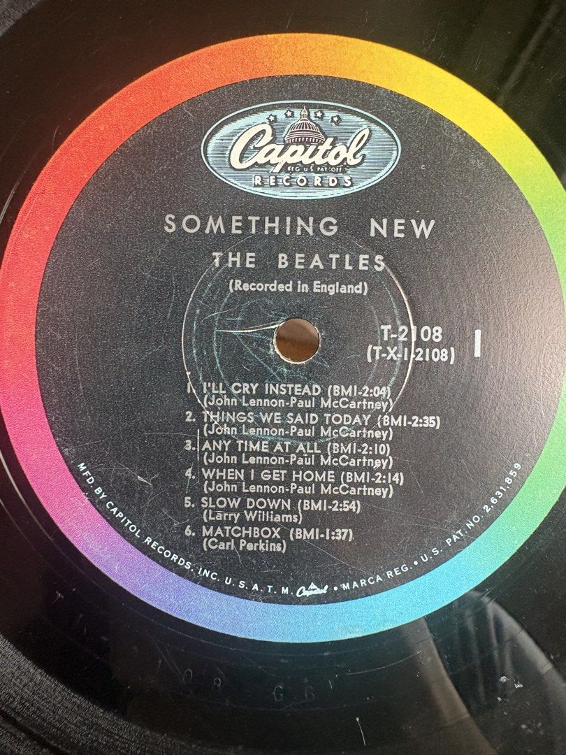 Something New Something New The Beatles Vinyl (Category: Vinyls) located in Las Pinas. Submitted by audsssss (Listing ID 1453328374, Image 2). Description: Cover: VG Record: VG- Comes with free outer and inner sleeves.