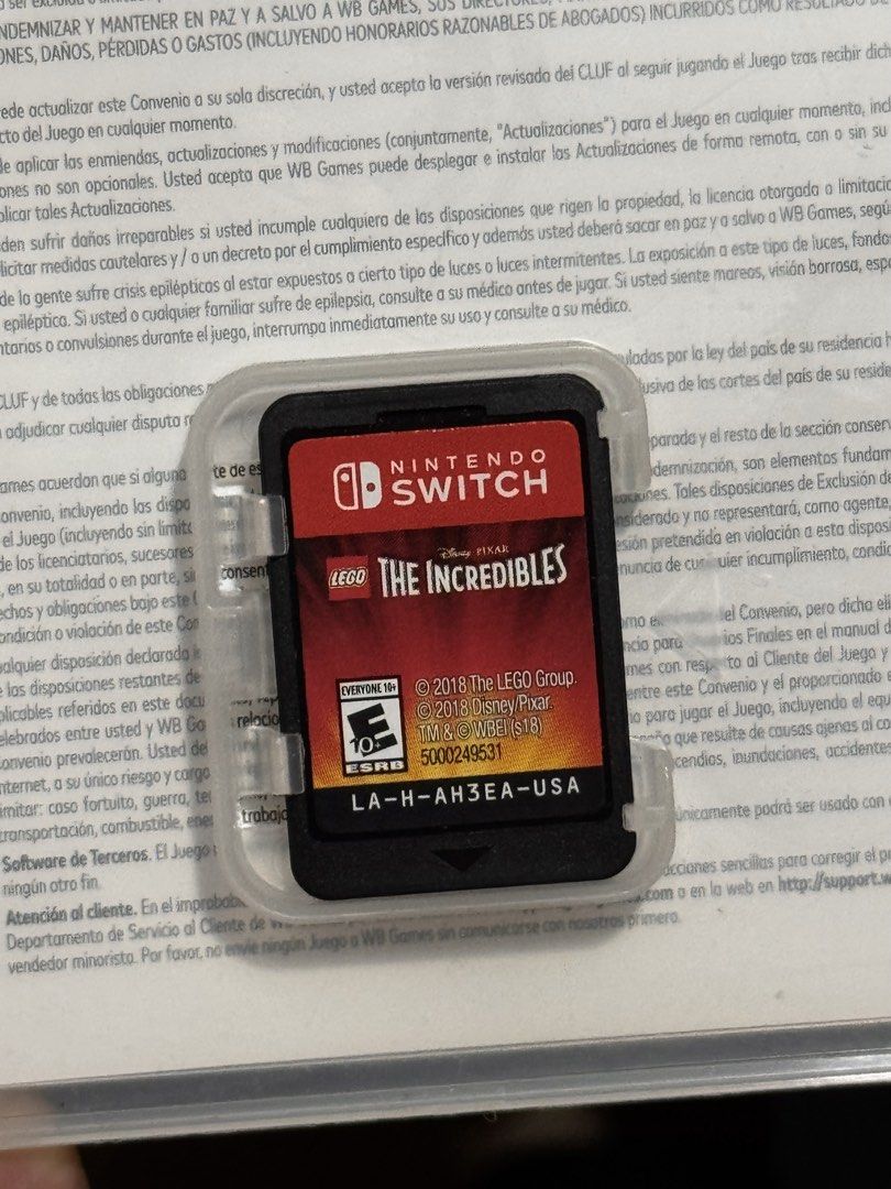Splatoon 2 + The Incredibles Nintendo Switch Games (Category: Nintendo) located in Marikina City. Submitted by hellolei_c (Listing ID 1453406145, Image 2). Description: Selling a bundle of 2 original Nintendo Switch physical games! Both cartridges and cases are well taken care of and in great working condition. Php1,200 each Php2,000 if you’ll get both (save P400) .