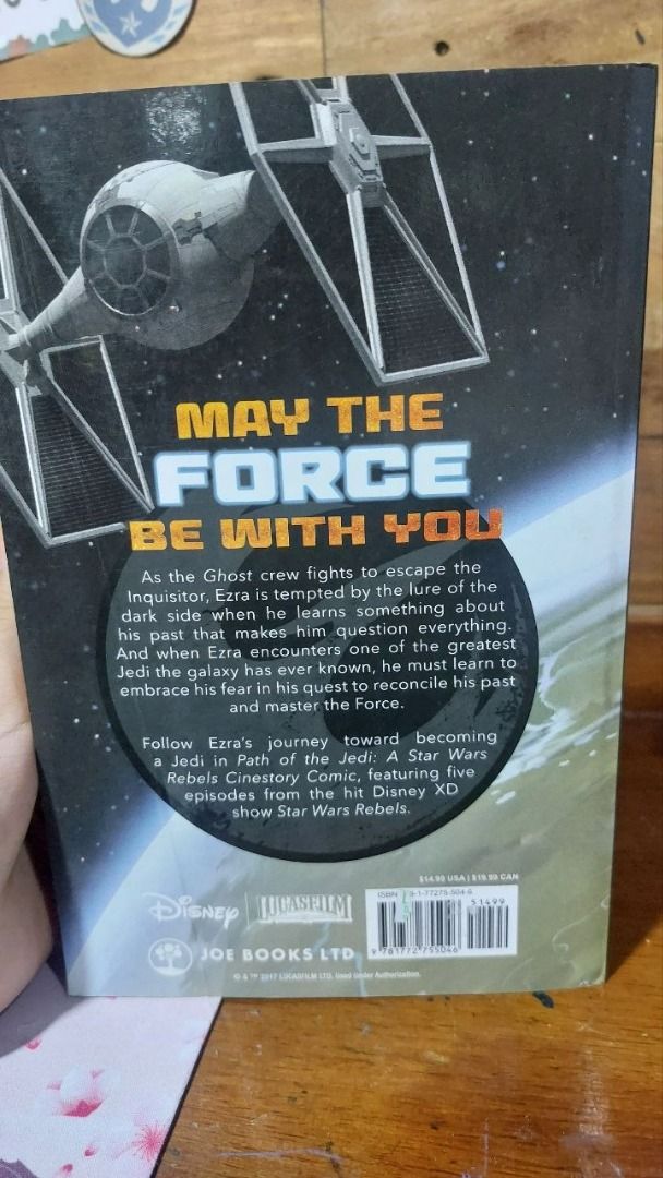 Star Wars Rebels Path of the Jedi Cinestory Comic (Category: Comics & Manga) located in Bacoor. Submitted by blustall (Listing ID 1453252698, Image 2). Description: - Star Wars Rebels Path of the Jedi Cinestory Comic - Follow Ezra's journey to become a Jedi Payment via Gcash Shipping via Lalamove.