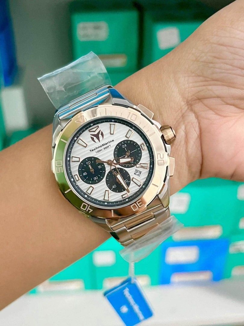 Technomarine (Category: Men's Watches) located in Toledo. Submitted by sissyoriginalstuff (Listing ID 1453357020, Image 3). Description: ‼️ Best Seller Restock-MUSt Have‼️ Techno TM-725037 Seven Seas 44mm diameter, men All Reseller : 8,499+ Sf ✅All Onhand - Direct Supplier here 💜 ✅Guaranteed all items are AUTHENTIC/ORIGINAL/US BOUGHT ✅Moneyback Guaranteed if proven fake Disclaimer : We are not affiliated with any of the brands featured in this p