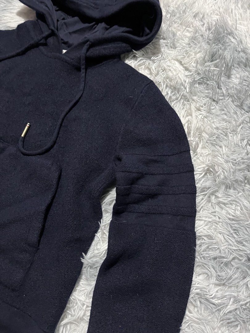 Thom Browne Hoodie Jacket (Category: Babies & Kids Fashion) located in Sasmuan (Sexmoan). Submitted by winterclothes.ph (Listing ID 1453263597, Image 3). Description: Thom Browne Hoodie Jacket Makapal 1 on tag Kids Width 15 Length 19.5 Excellent Condition .