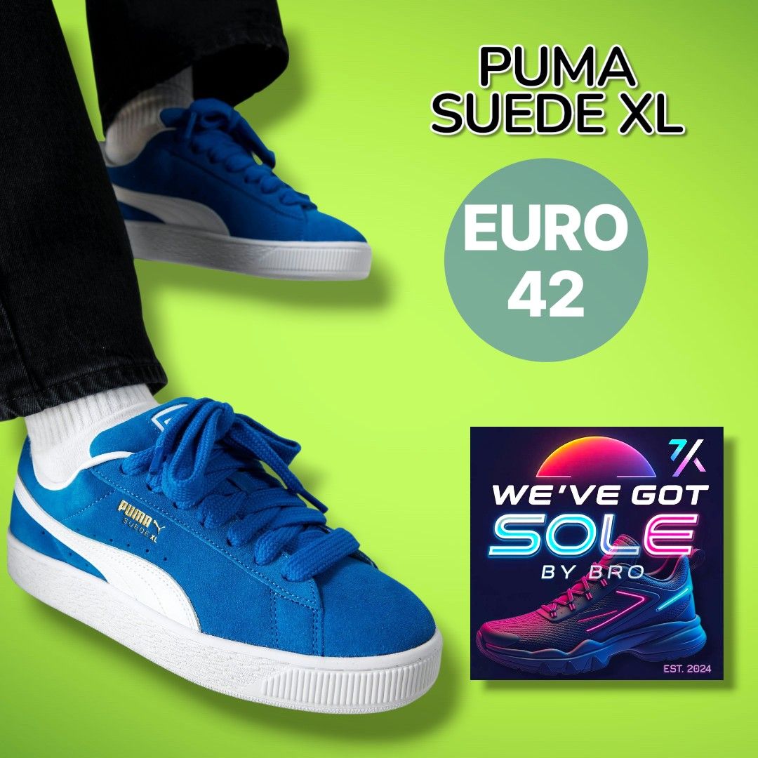 Thrifted Puma Suede XL (Category: Sneakers) located in General Santos City (Dadiangas). Submitted by wevegotsolebybro (Listing ID 1453397899, Image 1). Description: PUMA SUEDE XL EURO 42 ‼️D͓̽I͓̽S͓̽C͓̽L͓̽A͓̽I͓̽M͓̽E͓̽R͓̽:‼️ 🅿🅻🅴🅰🆂🅴 🆁🅴🅰🅳... 😊😇👌 𝗪𝗲 𝗻𝗼𝘁 𝘄𝗮𝗿𝗿𝗮𝗻𝘁 𝗼𝗿 𝗿𝗲𝗽𝗿𝗲𝘀𝗲𝗻𝘁 𝗮𝗻𝘆 𝗯𝗿𝗮𝗻𝗱𝘀 𝗽𝗼𝘀𝘁𝗲𝗱 𝗮𝗻𝗱: ✔️𝘵𝘩𝘦 𝘭𝘦𝘨𝘪𝘵𝘢𝘮𝘢𝘤𝘺 𝘢𝘯𝘥 𝘢𝘤𝘤𝘶𝘳𝘢𝘤𝘺 𝘰𝘧 𝘵𝘩𝘦 𝘪𝘯𝘧𝘰𝘳𝘮𝘢𝘵𝘪𝘰𝘯 𝘢𝘯𝘥 𝘱𝘩𝘰�