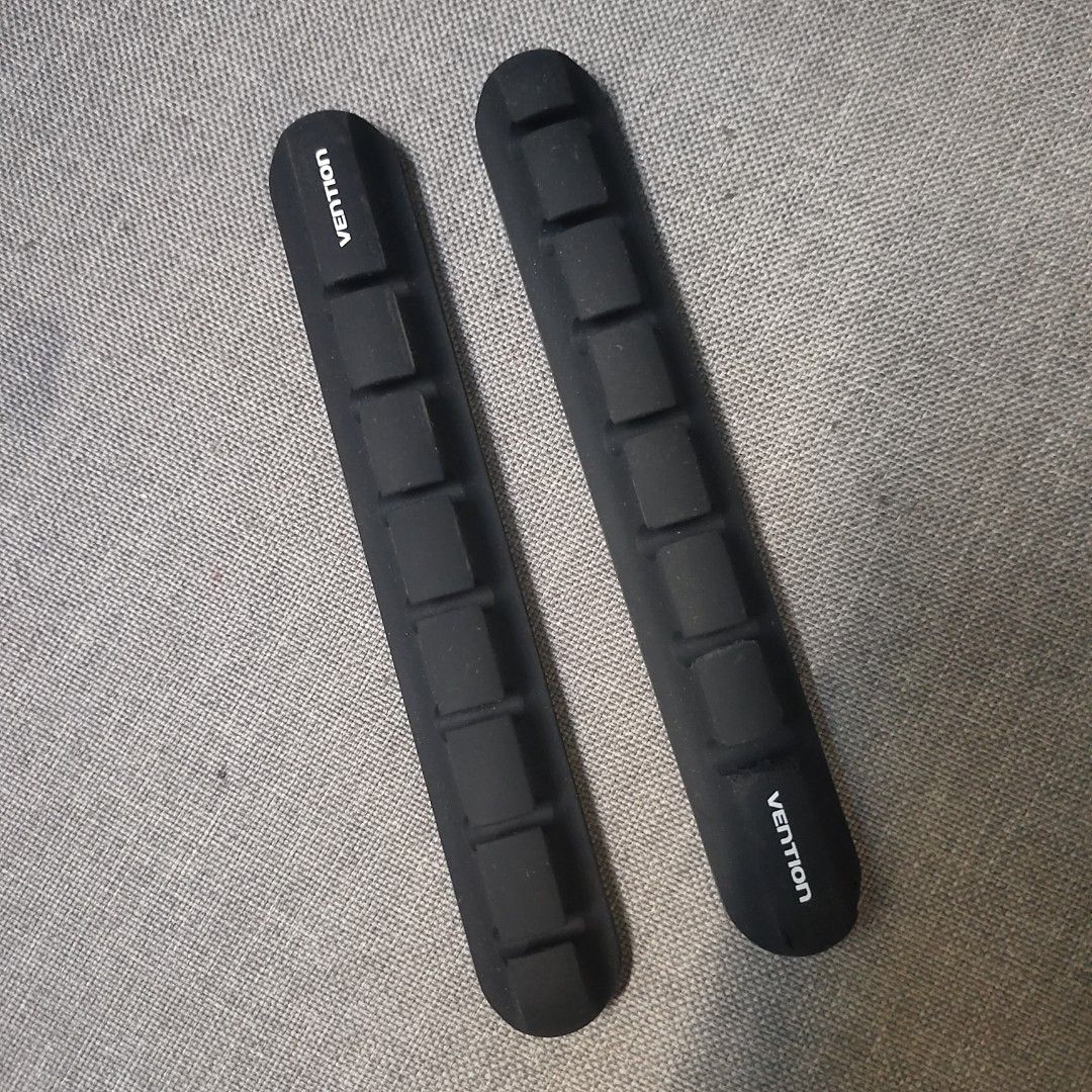 Vention Black Cable Management Clips Organizer Holder TAKE ALL (Category: Other Accessories) located in Quezon City. Submitted by dncpreloved (Listing ID 1453262676, Image 1). Description: - Vention Cable Organizers (Set) - Color: Black - Features strong 3M adhesive backing for easy mounting - Ideal for organizing cables on desks, tables, or car interiors - Helps prevent cable tangles and keeps your space tidy.