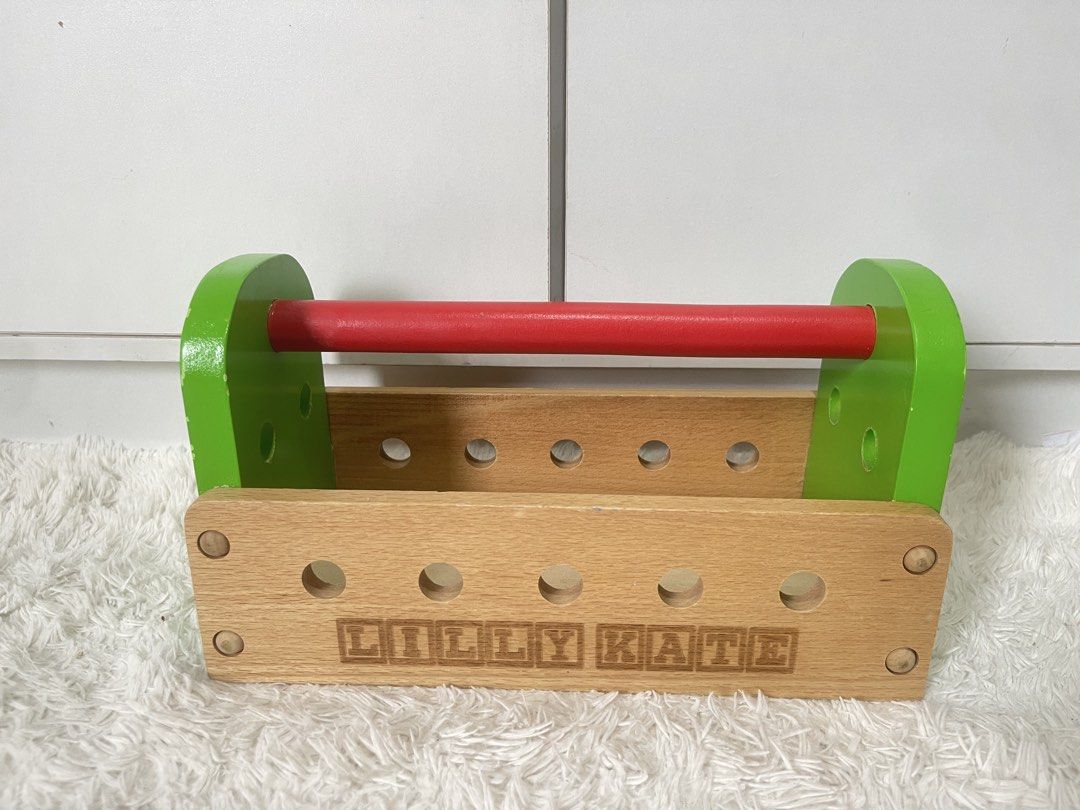 Viga Wooden Tool Box (Category: Storage Boxes & Baskets) located in Manila. Submitted by jassie06 (Listing ID 1453415700, Image 2). Description: Super nice quality makapal What you see is what you get, as is.