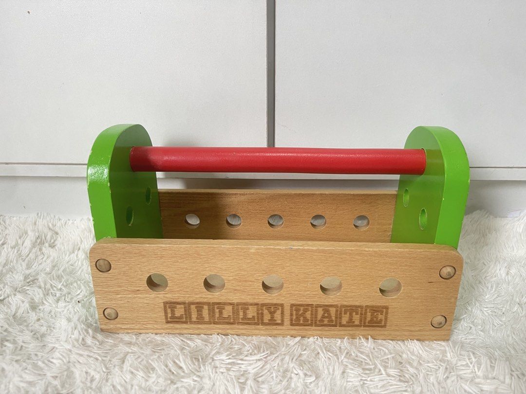 Viga Wooden Tool Box (Category: Storage Boxes & Baskets) located in Manila. Submitted by jassie06 (Listing ID 1453415700, Image 1). Description: Super nice quality makapal What you see is what you get, as is.