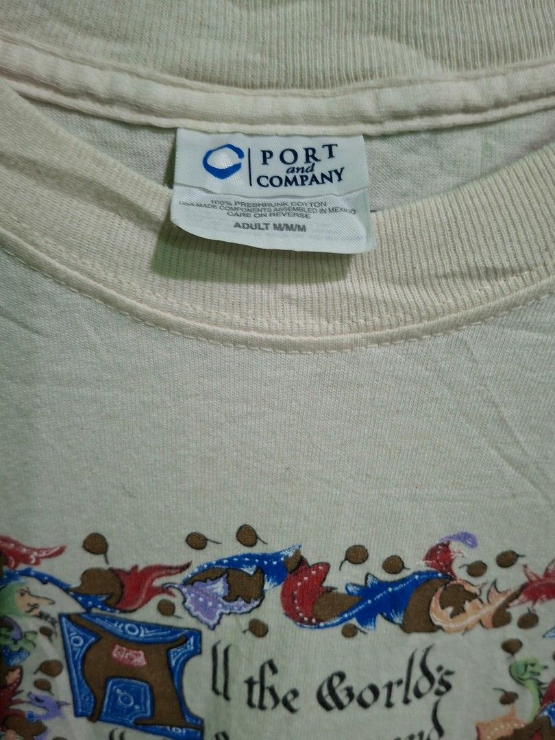 Vintage Cornwall Scribeworks Graphic Shirt (Category: Tshirts & Polo Shirts ) located in Manila. Submitted by darth3pter (Listing ID 1453367368, Image 2). Description: Actual dimes 19.5x28 Med on tag Condition: Good dated 2000 Tag: C Port & Co. 🚫 issue (need wash).