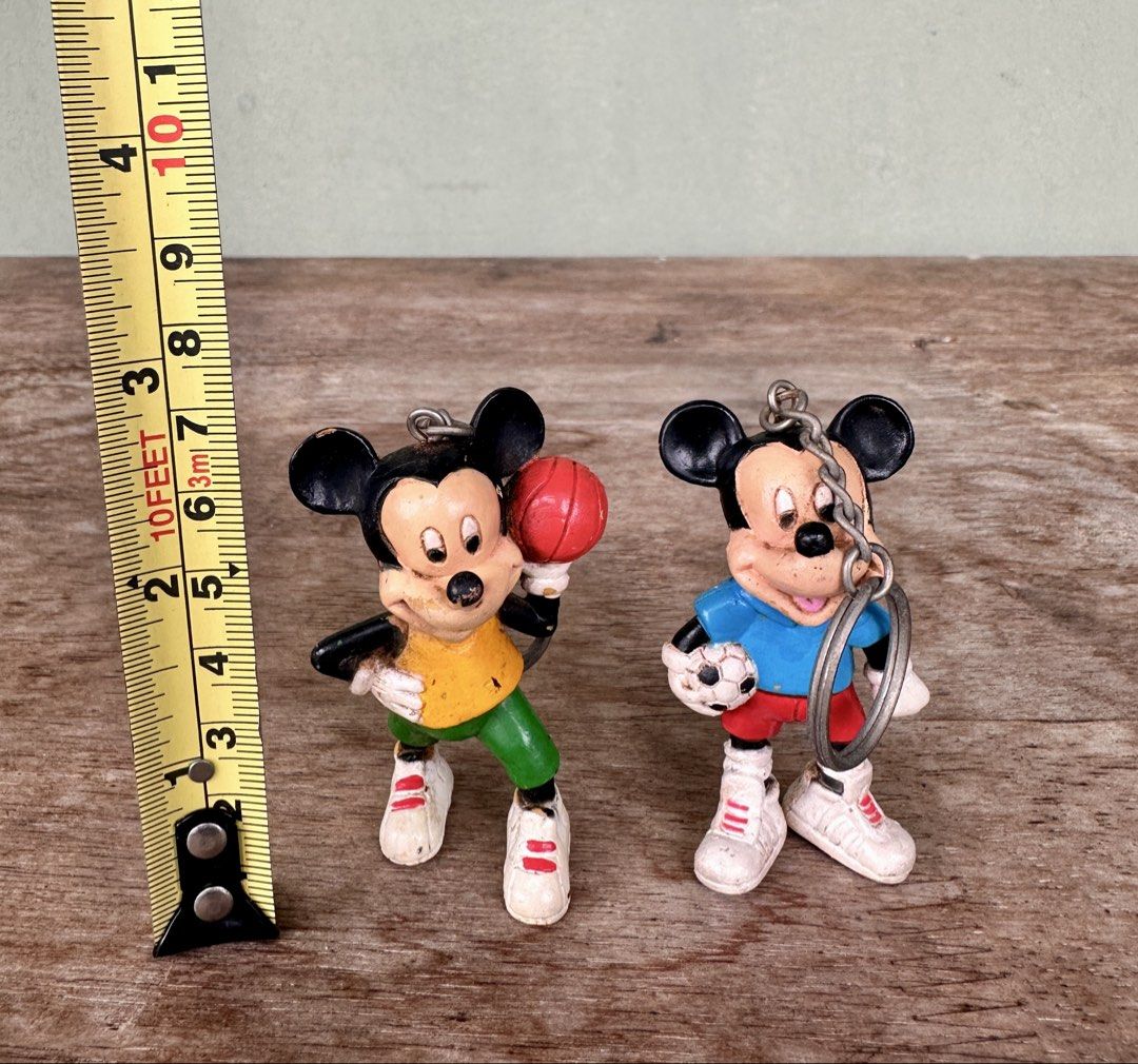 Vintage Mickey Mouse Bootleg Keychains (Lot Sale) (Category: Character Goods) located in Mandaluyong City. Submitted by collectorsobsessions (Listing ID 1453383752, Image 1). Description: - Keychains not Mint but still in Good condition. - Sold as Lot only. - Comes as is, what you see is what you get. - PRICE: P350 (for both).