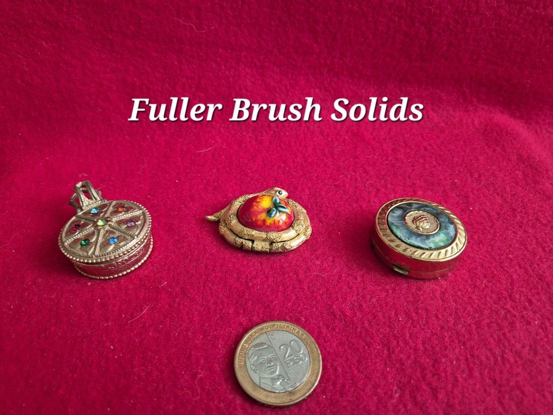 Vintage Solid Perfume Collectibles (Category: Fragrance & Deodorants) located in Makati City. Submitted by maydeleo1 (Listing ID 1453238168, Image 1). Description: Vintage Solid perfume collectibles Php500 - Php800 each Please note some are empty and for those with contents due to age, the fragrance may have evolved RFS Decluttering.