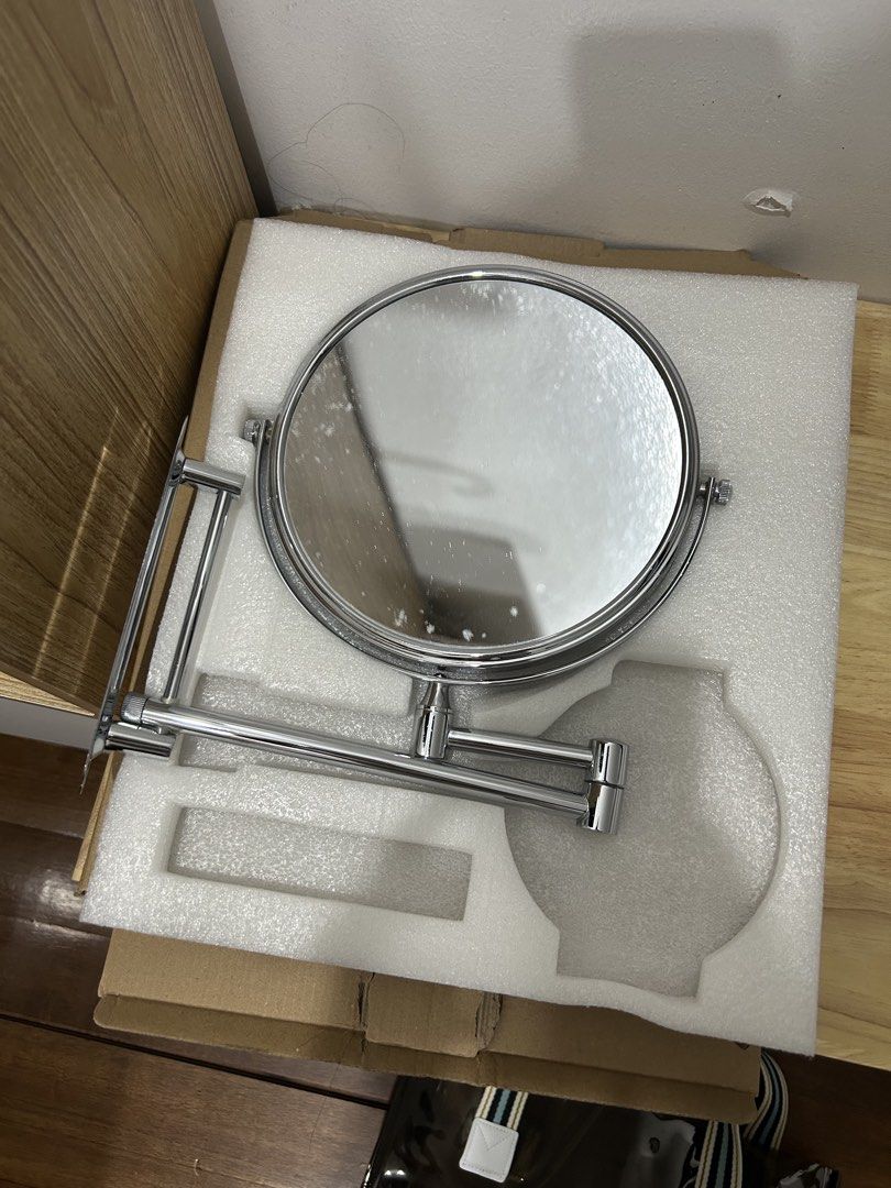 Wall mounted foldable bathroom mirror for 340 (Category: Mirrors) located in Quezon City. Submitted by kicayscloset (Listing ID 1453345205, Image 1). Description: .
