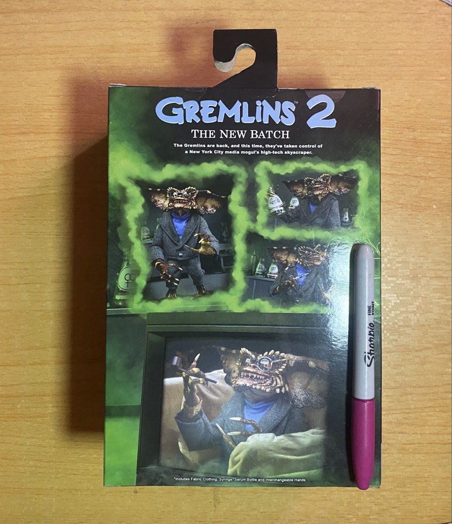 435. NECA Gremlins 2 The New Batch Ultimate Brain Action Figure (Category: Figurines & Statues) located in Manila. Submitted by reader01 (Listing ID 1456643252, Image 2). Description: 🧌 NECA Gremlins 2: The New Batch – Ultimate Brain Gremlin | SEALED ₱2,500 — Negotiable For collectors! 👀 Selling my NECA Gremlins 2: The New Batch – Ultimate Brain Gremlin action figure. ✨ SEALED / NEVER OPENED ✨ Original NECA packaging ✨ Ultimate Brain Gremlin ✨ 
