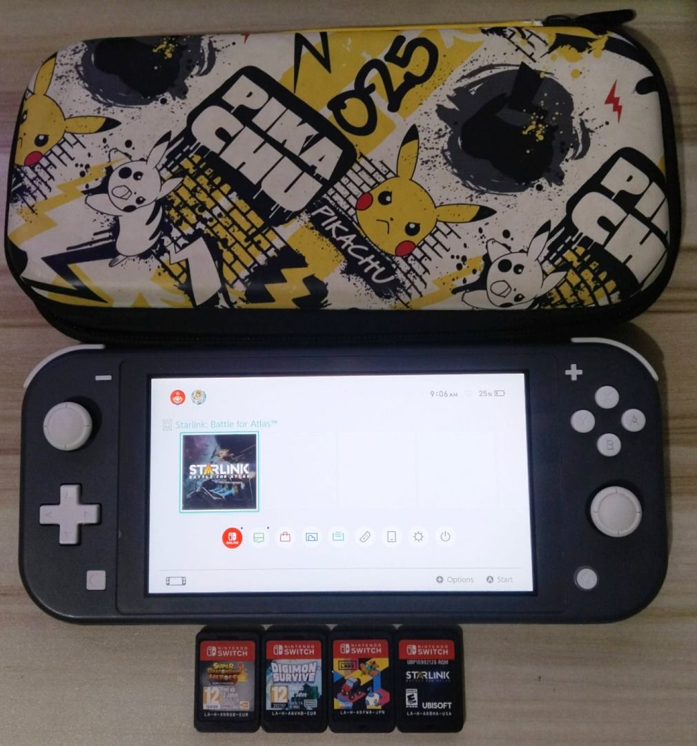 🎮 Nintendo Switch Lite – Gray + 4 Game Cartridges (Category: Nintendo) located in Tagum. Submitted by oliverosagusila (Listing ID 1456609267, Image 1). Description: 🎮 Nintendo Switch Lite – Gray + 4 Game Cartridges 💰 Price: ₱7,000 ✨ Condition: ✅ Fully functional ✅ No history of repair ✅ Never dropped ✅ All buttons working properly ✅ Analog sticks working perfectly ✅ No issues / ready to use 📦 Inclusions: • Nintendo Switch Lite – Gray • Carryi