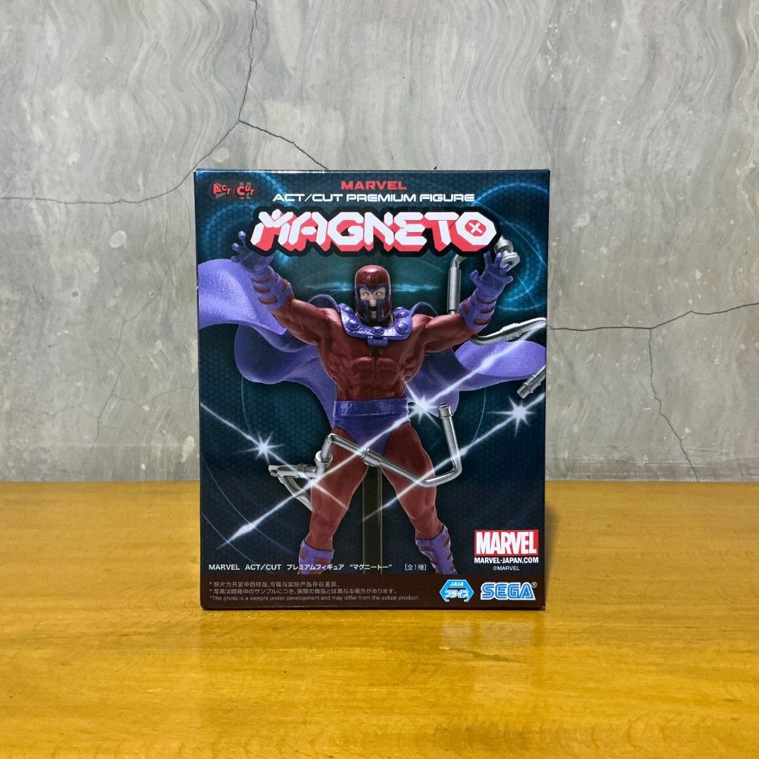 Act Cut : Magneto (Category: Figurines & Statues) located in Manila. Submitted by arkoftoys (Listing ID 1456634982, Image 1). Description: Act Cut : Magneto ✔️ Condition : MIB.