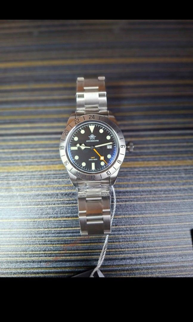 Addiesdive GMT with Swiss Quartz Movement (Category: Men's Watches) located in Quezon City. Submitted by watchalternativeph (Listing ID 1456730158, Image 1). Description: Addiesdive GMT 2035 Brand new and original No issue Comes with case, manual, and warranty card 39mm case diameter Uses Swiss Ronda 515-24 GMT Quartz Movement 200 meter water resistance Stainless steel case and bracelet Can do meet up along commonwealth or East Ave. Pwede payment
