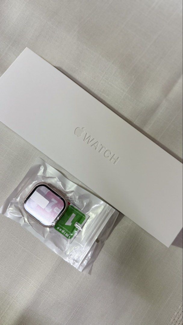 Apple Watch 11 series Black with free case protector (Category: Wearables & Smart Watches) located in Quezon City. Submitted by ladyowned (Listing ID 1456603919, Image 1). Description: Apple Watch 11 series Black with free case protector -brand new sealed -Black color -42mm S/L QC location.