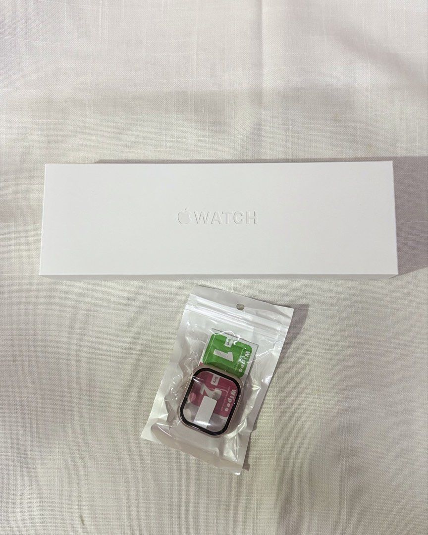 Apple Watch 11 series Black with free case protector (Category: Wearables & Smart Watches) located in Quezon City. Submitted by ladyowned (Listing ID 1456603919, Image 3). Description: Apple Watch 11 series Black with free case protector -brand new sealed -Black color -42mm S/L QC location.