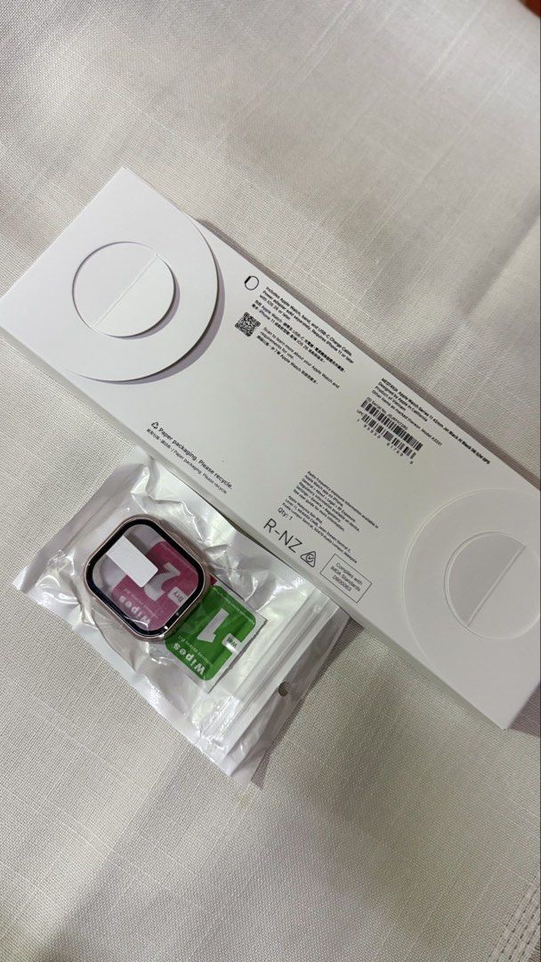 Apple Watch 11 series Black with free case protector (Category: Wearables & Smart Watches) located in Quezon City. Submitted by ladyowned (Listing ID 1456603919, Image 2). Description: Apple Watch 11 series Black with free case protector -brand new sealed -Black color -42mm S/L QC location.