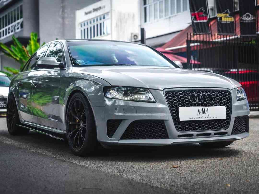 Audi S4 3.0 TFSI quattro S-tronic (A) (Category: Used Cars) located in Singapore. Submitted by monstermotors. (Listing ID 1456677588, Image 3). Description: Well taken care by seller, custom tuned with legal exhaust (Milltek) with cert, carbon fiber steering. Smooth and comfort drives! Flexible loan can be arrange! Trade in available! Contact us today to arrange for viewing! Features: 3.0L V6 supercharged engine producing 328bhp, 0 to 100 km/h in