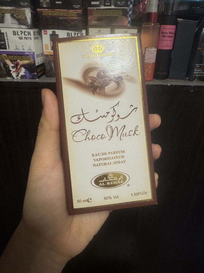 Authentic Al- Rehab Choco Musk (Category: Fragrance & Deodorants) located in Manila. Submitted by zappy21 (Listing ID 1456647278, Image 1). Description: .