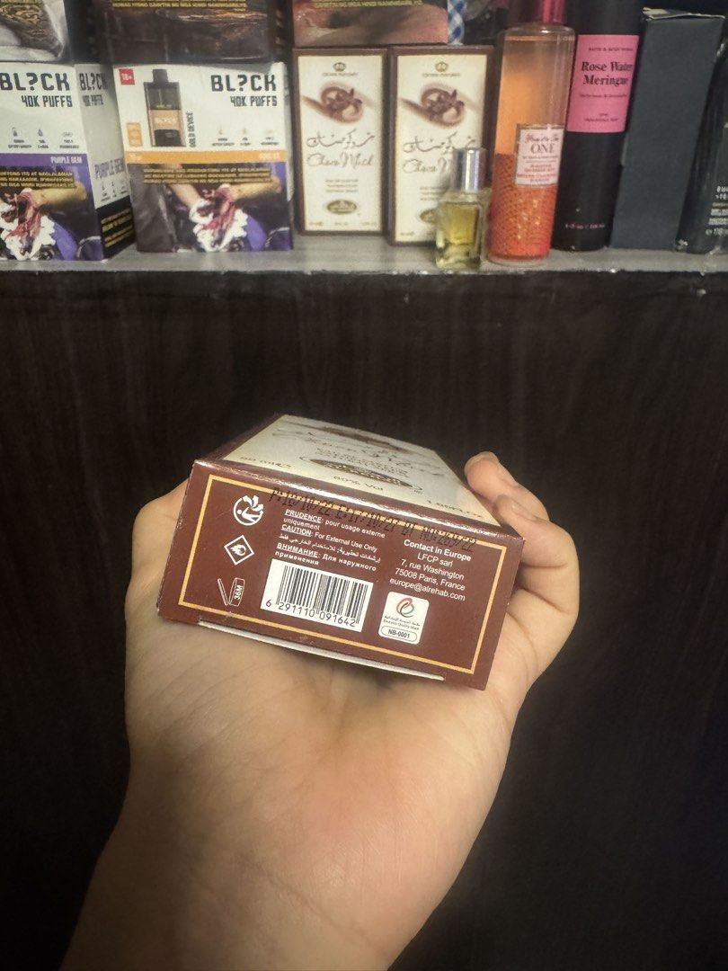Authentic Al- Rehab Choco Musk (Category: Fragrance & Deodorants) located in Manila. Submitted by zappy21 (Listing ID 1456647278, Image 2). Description: .