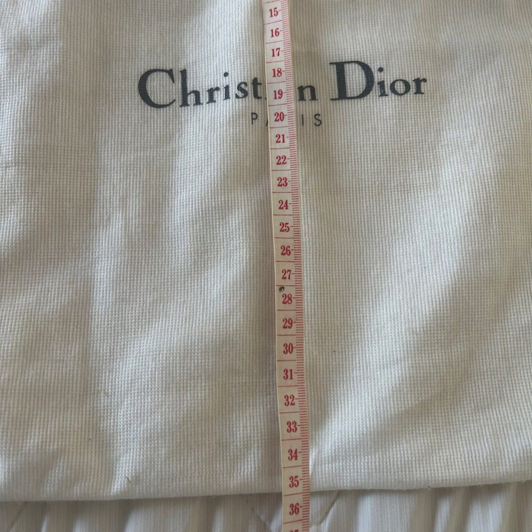 Authentic Preloved Christian Dior Dustbag Small to Medium (Category: Other Accessories) located in Quezon City. Submitted by tokyoluxestuff2013 (Listing ID 1456684413, Image 3). Description: Authentic Preloved Christian Dior Dustbag See photos for size reference Shipping via LBC/ Grab/ Lalamove Add shipping fee .