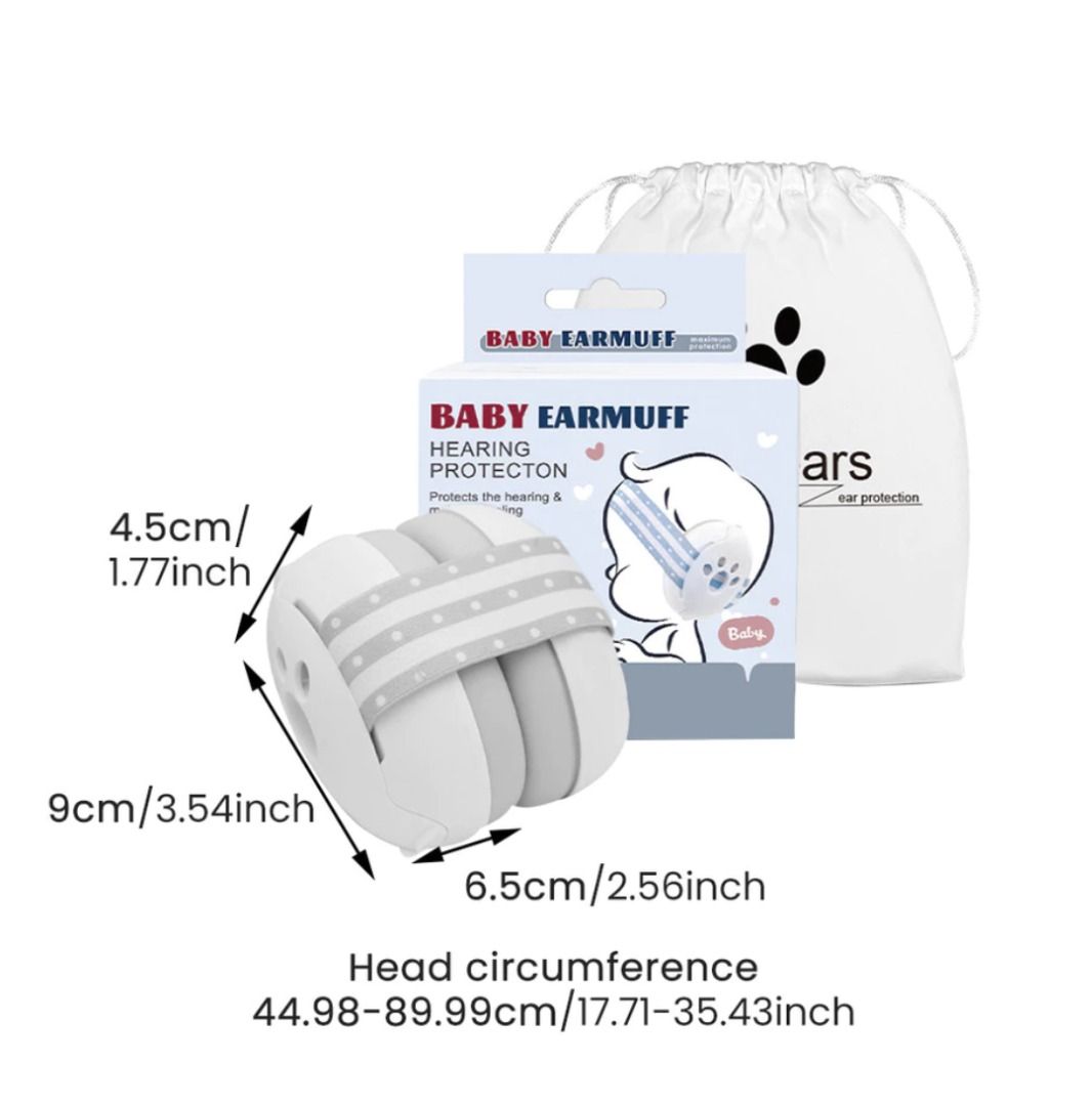 Baby Earmuff (Category: Other Babies Going Out Needs) located in Manila. Submitted by epicocean_df53a4 (Listing ID 1456654070, Image 2). Description: Description: 【NIOSE REDUCTION】Babies' eardrums are more fragile than adults' eardrums and bear much less pressure. This soundproof earmuff is built with high-density multi-layer foam and is designed to protect the hearing of babies and toddlers. 【SAFE MATERIAL】This earmuff is made of ABS plastic, so