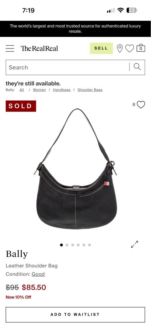 Bally Black Leather Hobo Shoulder Bag (Category: Luxury Bags & Wallets) located in Butuan. Submitted by slownsteady_ (Listing ID 1455929579, Image 2). Description: - Authentic Bally black leather hobo bag - Textured leather exterior with white stitching details - Adjustable shoulder strap with buckle closure - Interior: 1 zippered pocket, 1 snap closure pocket - Clean interior lining - Hardware shows some signs of wear.