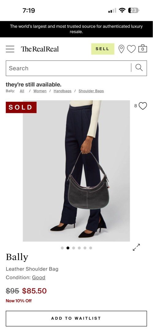 Bally Black Leather Hobo Shoulder Bag (Category: Luxury Bags & Wallets) located in Butuan. Submitted by slownsteady_ (Listing ID 1455929579, Image 3). Description: - Authentic Bally black leather hobo bag - Textured leather exterior with white stitching details - Adjustable shoulder strap with buckle closure - Interior: 1 zippered pocket, 1 snap closure pocket - Clean interior lining - Hardware shows some signs of wear.