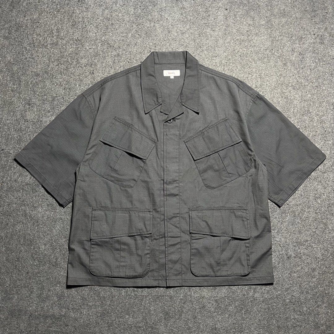 BeAMS DOT BDU Short Sleeve Shirt (Category: Activewear) located in Zamboanga. Submitted by rag_20 (Listing ID 1456771601, Image 1). Description: BeAMS DOT BDU Short Sleeve Shirt which updates a classic military design into a relaxed, modern silhouette, Produced by BeAMS DOT, a digital-native sub-label of the renowned Japanese retailer BEAMS. The garment reimagines traditional Battle Dress Uniform (BDU) and jungle fatigue field jackets into an ove