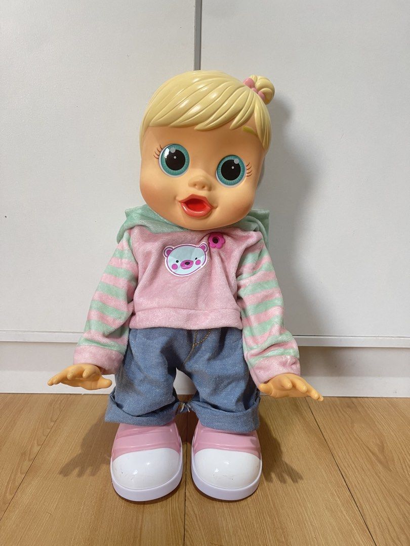 Big Baby Wow interactive learning doll Megan (Category: Kids Toys) located in Manila. Submitted by jassie06 (Listing ID 1456715954, Image 1). Description: BIG and pretty. Pamigay price na po! This is an interactive doll. I don’t actually know how to make her work properly, all I know is that she is super pretty and talkative, working. SELLING THIS AS IS, hence the price. Super mura na po. Not for maselan na lang po 🥹 please manage expectations s