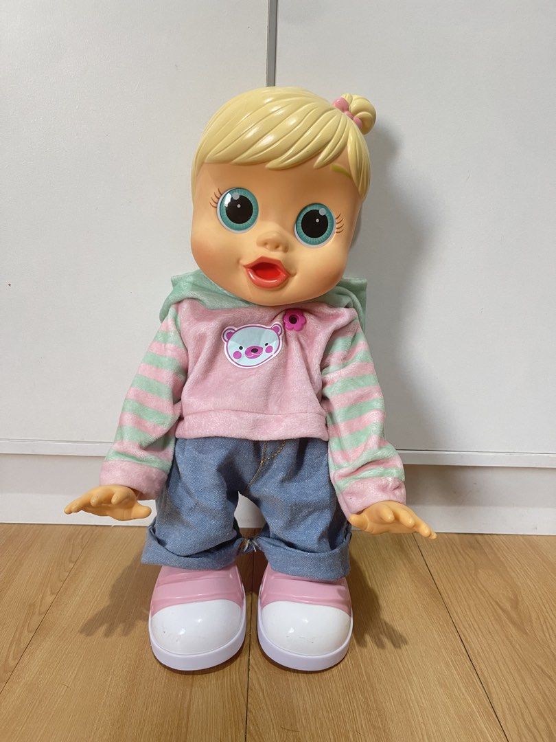 Big Baby Wow interactive learning doll Megan (Category: Kids Toys) located in Manila. Submitted by jassie06 (Listing ID 1456715954, Image 2). Description: BIG and pretty. Pamigay price na po! This is an interactive doll. I don’t actually know how to make her work properly, all I know is that she is super pretty and talkative, working. SELLING THIS AS IS, hence the price. Super mura na po. Not for maselan na lang po 🥹 please manage expectations s