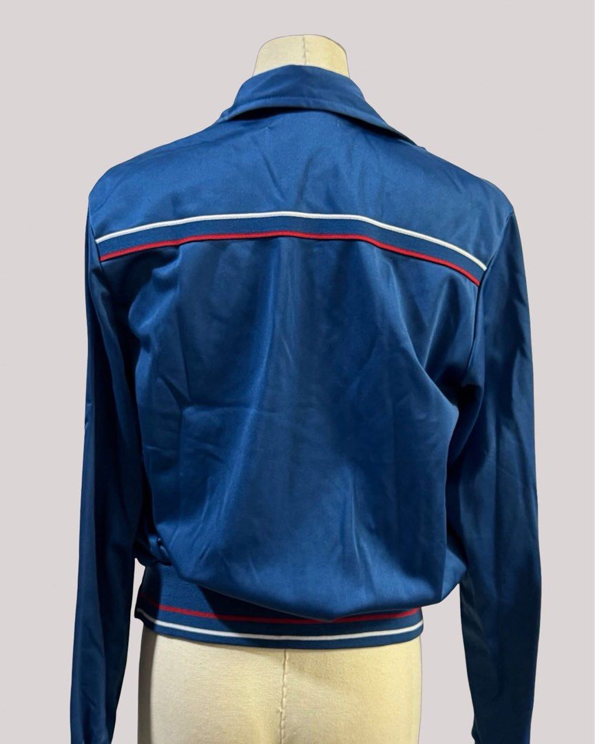 Blue Track Jacket and Pants Set (Category: Sets or Coordinates) located in Manila. Submitted by thechobecloset (Listing ID 1456710771, Image 3). Description: Blue Tracksuit Jacket and Pants Set M #ChobeCloset #Preloved #thriftstorefinds.