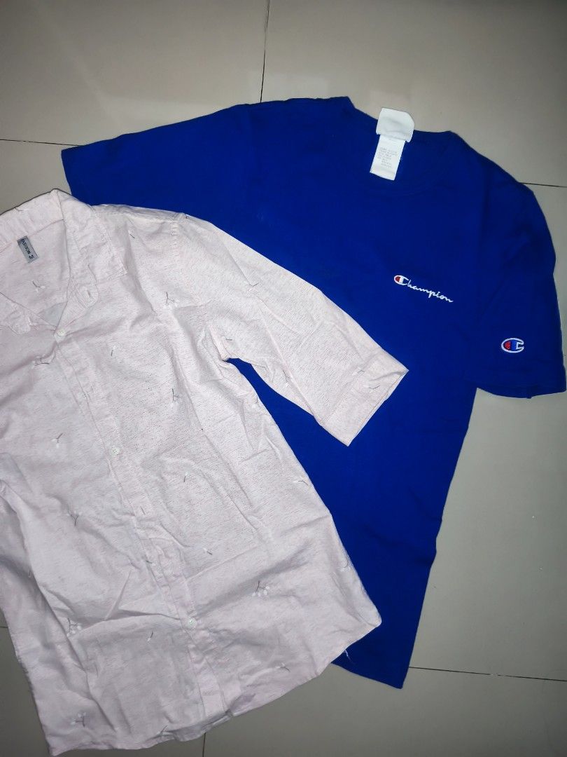 Bundle 7 - Champion and fashion polo (Category: Tshirts & Polo Shirts ) located in Manila. Submitted by handpick_ph (Listing ID 1456672156, Image 2). Description: Details are posted on a separate listing. Please see the old listing on my profile, thankyou!!.