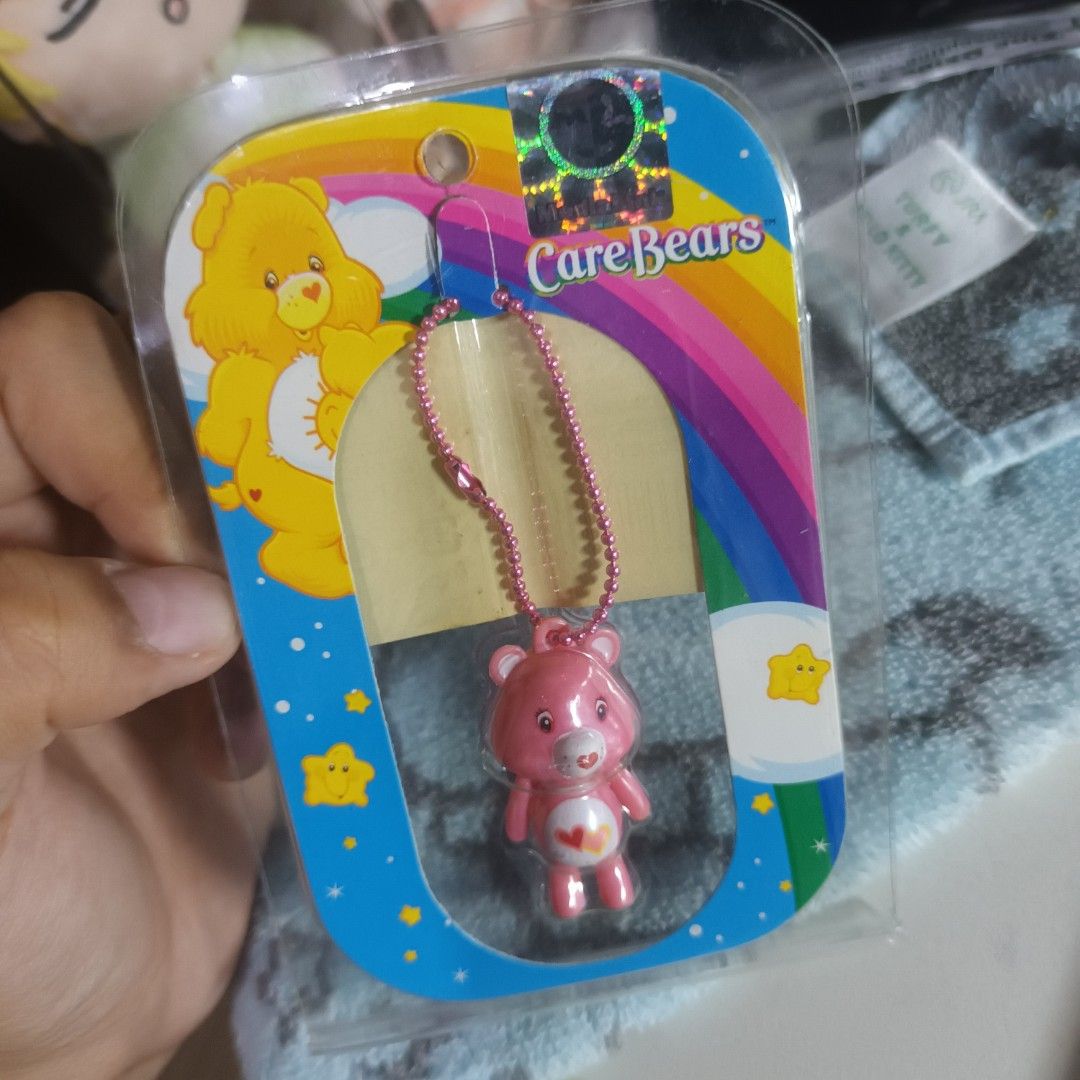 Carebears Keychain (Category: Character Goods) located in Las Pinas. Submitted by rieries_shop (Listing ID 1456657540, Image 1). Description: - as is - no flaw - pm me for more info/pic - Mop: Gcash/Maya/Gotyme/Maribank.