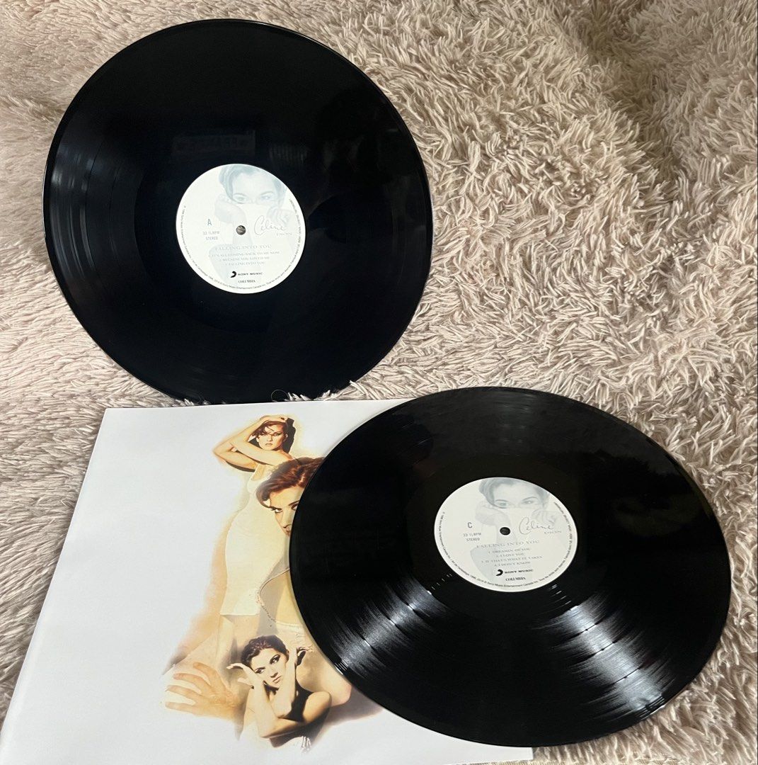 Celine Dion - Falling Into You Vinyl LP Record (Category: Vinyls) located in Marikina City. Submitted by dongv70 (Listing ID 1456657954, Image 3). Description: Celine Dion – Falling Into You (2018 European Reissue) 2LP Vinyl Own one of Celine Dion’s best-selling and most iconic albums on vinyl! Featuring timeless hits including “It’s All Coming Back to Me Now,” “Because You Loved Me,” “All By Myself,” and “River Deep, Mountain High.” Condition: *