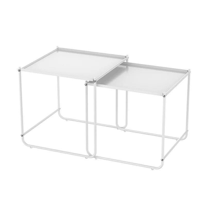 Center Table (Category: Other Home Furniture) located in Cebu City. Submitted by yumi_romano (Listing ID 1456613740, Image 3). Description: Almost 1month old Good as new Measurements Width: 44cm Depth: 43.4 cm Height: 44.8 cm Small Table Width: 42.4 cm Depth: 40.4 cm Height: 41.8 cm Materials Frame: Steel tube in powder coated finish Table top: Metal sheet in powder coated finish Original Price: ₱2,600 Selling Price: 1,700.