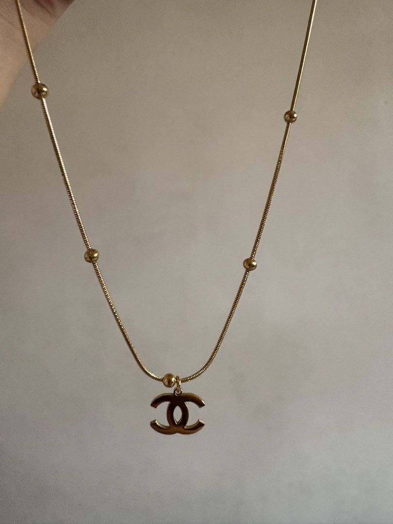 Chanel Jewelry Set (Category: Body Jewelry) located in Marilao. Submitted by lovely.loot (Listing ID 1456635149, Image 3). Description: matching earrings and necklace.