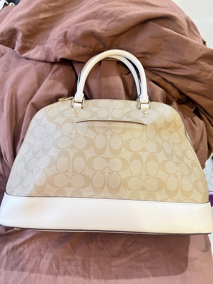 Coach Bag (Category: Luxury Bags & Wallets) located in Manila. Submitted by bagsauthenticz (Listing ID 1456623958, Image 2). Description: Coach F27584 - Signature Sierra Satchel Dome Bag Leather Handbag. For Sale Decluttering good as brand new. .