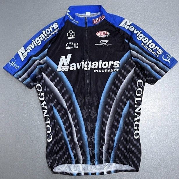 Colnago Navigators Insurance by Biemme (Category: Bicycles) located in Davao. Submitted by ckkb1821 (Listing ID 1456605448, Image 1). Description: Colnago Navigators Insurance by Biemme Size 2XL on tag (20.5 x 25/27"L) Excellent condition, need wash ₱2,499 only +sf.