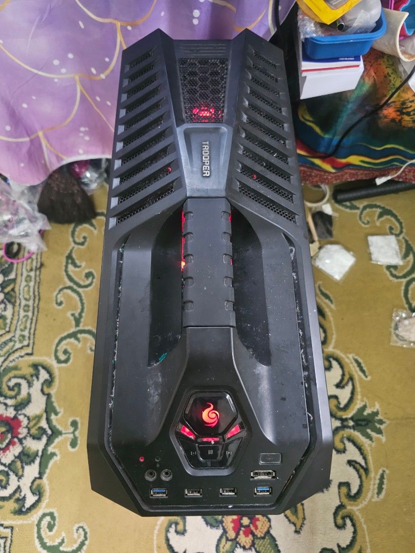 Custom Gaming PC - Intel i7, GTX 970, 1TB HDD (Category: Desktops) located in Bacoor. Submitted by ginaxis15 (Listing ID 1456735067, Image 2). Description: Last price: 4500 Asus Z97-K Board 4 slot memory socket with nvme/m.2 slot CM Storm Trooper Case (malaki at mabigat) CM cooling system Cougar Cmx 700w modular psu i7 4th gen 4.0ghz 8cpus processor HyperX 8gb ddr3 1TB HDD Asus strix GTX 970 Gpu 4gb For pickup molino bacoor cavite di palagi onlin