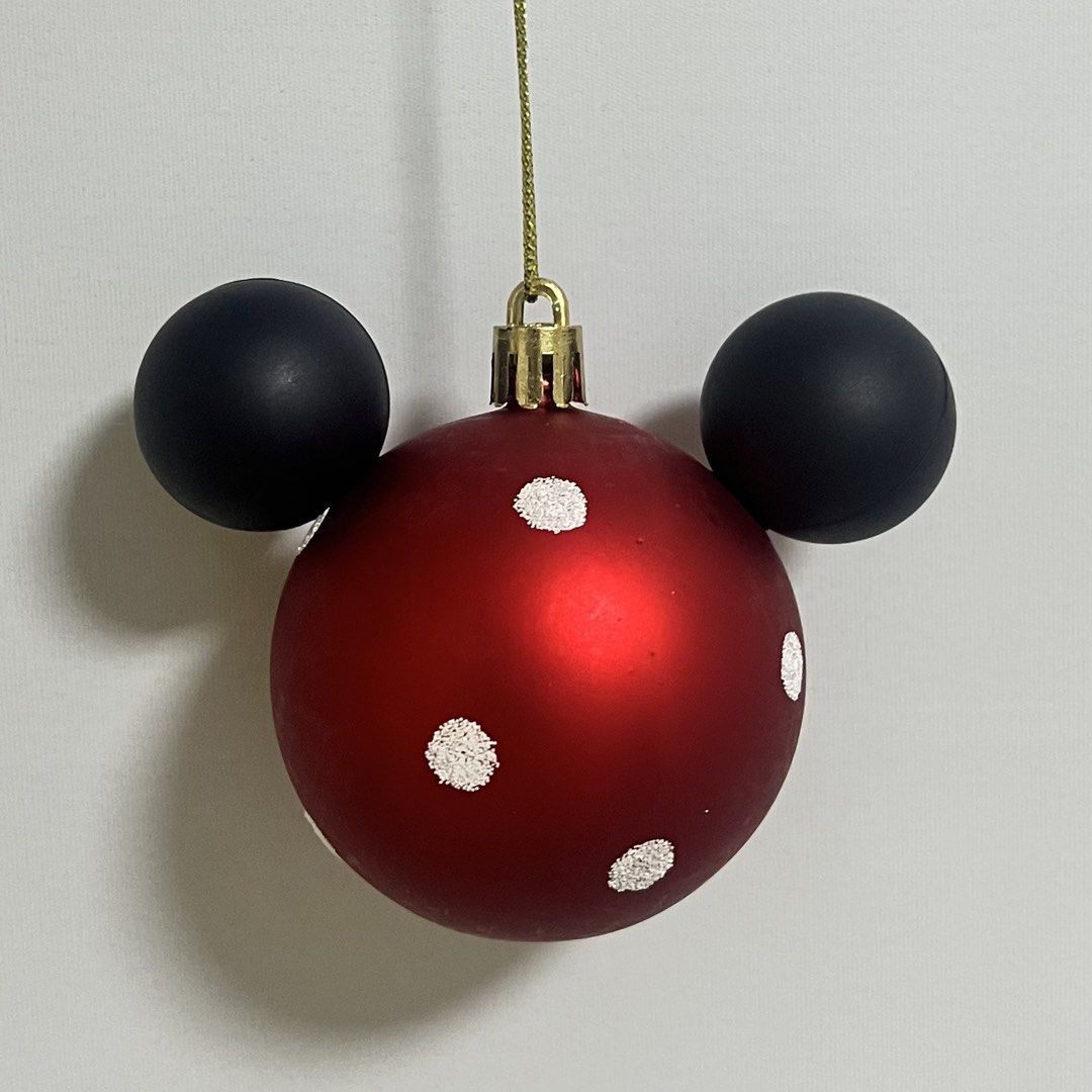 CUSTOM! Mickey Mouse Inspired Christmas Balls (12pcs/set) (Category: Other Home Decor) located in Cavite. Submitted by bubfinds (Listing ID 1456703031, Image 3). Description: MADE FOR PRE-ORDER - 6cm Christmas Balls - 400 PHP for 12pcs - 7 to 10 days processing - Other colors also available! (PM us your preferred color) Payment Terms: - 50% Downpayment Upon Order - 50% Balance to be Paid before Ship Out.