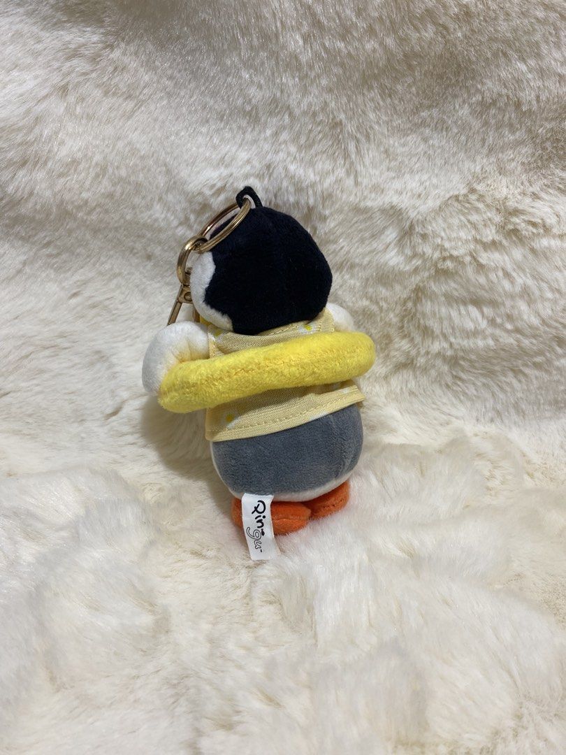 Cute Penguin “Pingu” Plush charm Keychain (Category: Plushies & Soft Toys) located in Kalibo. Submitted by ollie_stuffshop (Listing ID 1456650278, Image 2). Description: Before you send your inquiries: ❗️Last Price is already posted ❗️Manage your expectations, WYSIWYG ❗️May need washing ❗️Shipping day is every Sunday - Adorable penguin plush toy - Comes with a cute yellow duck ring - Features a keychain for easy attachment - Ideal for decorating 