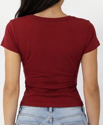 Dark Red Paris Jeux Est. 24 Graphic Tee (Category: Shirts) located in Las Pinas. Submitted by katb86 (Listing ID 1456687910, Image 3). Description: - Features 'Paris Jeux Est. 24' graphic on the front - Short sleeves and crew neck - Fitted style - Ideal for casual wear - Easy to pair with jeans or shorts.