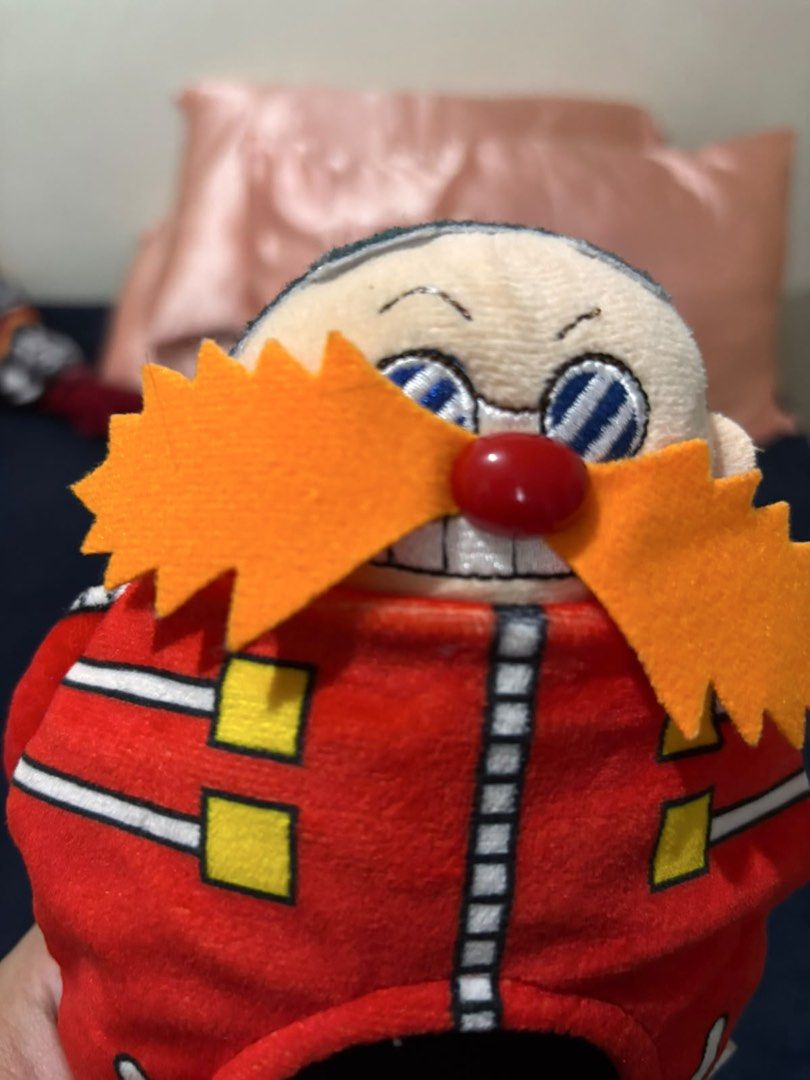 Dr. Eggman Plush Toy Sonic The Hedgehog (Category: Plushies & Soft Toys) located in Paranaque City. Submitted by mjclosetph17 (Listing ID 1456777860, Image 2). Description: - Cute Dr. Eggman plush from Sonic The Hedgehog - Approximately 10 inches tall - Soft and cuddly material - Ideal for collectors and fans of the game series - Ready to find a new home! 📍 Merville, Parañaque 🚚 J&T Nationwide / Lalamove 💳 GCash • Bank Transfer • COD via Lalam