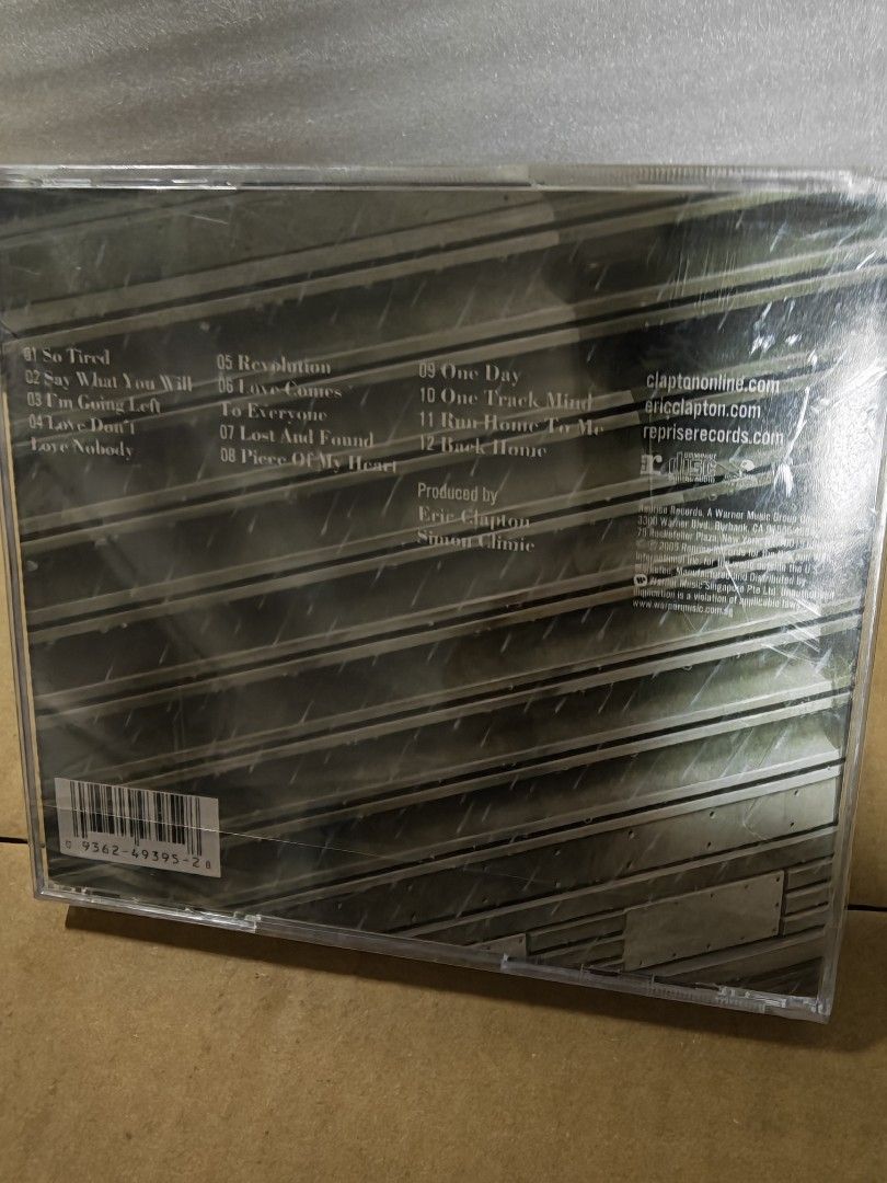 Eric clapton (Category: CDs & DVDs) located in Singapore. Submitted by oldoldtimes (Listing ID 1456710708, Image 2). Description: seal copy.