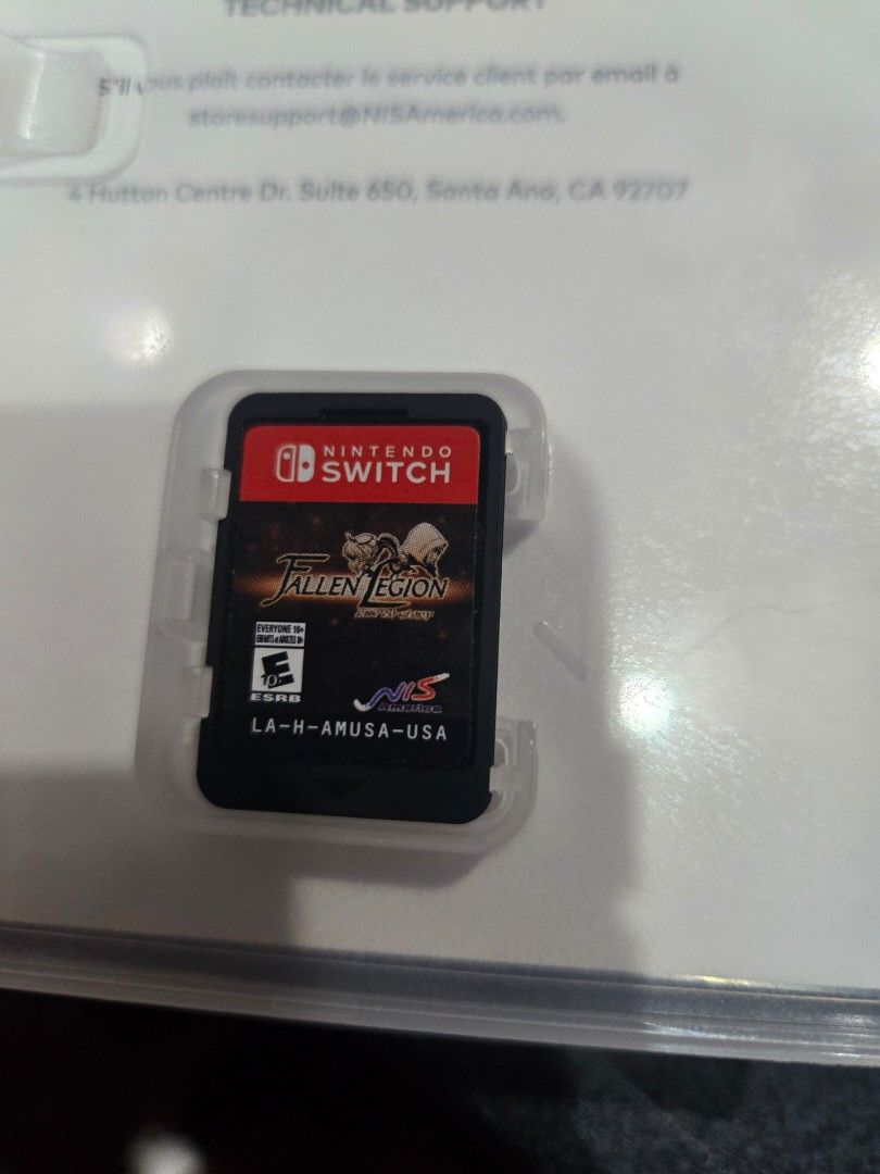 Fallen Legion: Rise to Glory Nintendo Switch Game (Category: Nintendo) located in Quezon City. Submitted by mello_letgoes (Listing ID 1456754613, Image 3). Description: Fallen Legion: Rise to Glory – Exemplary Edition – Nintendo Switch ₱2,500 Pre-owned Fallen Legion: Rise to Glory Exemplary Edition for Nintendo Switch. Collector's set includes: • Fallen Legion: Rise to Glory physical game • Original game cartridge + case • Official hardcover artb