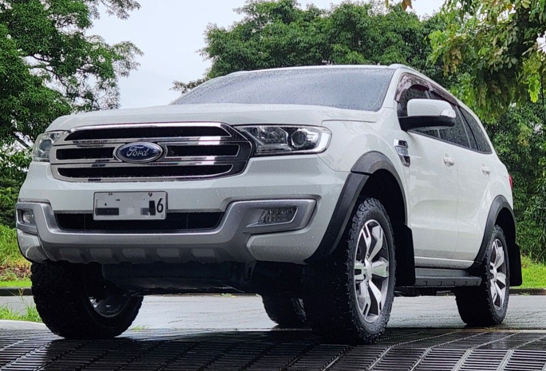 Ford Everest (Category: Used Cars) located in Paranaque City. Submitted by mikkasawyer (Listing ID 1451349009, Image 3). Description: 2016 Ford Everest Trend 2.2 AT Diesel Turbo Direct buyers only. Pass sa buy-and-sell. 94k+ km | First owned, Registered under my wife's name until June 2027 Complete service records (Ford CASA until 2021, Autodeca 2021-present). Not flooded. Cold A/C. Smooth shifting. Newly serviced with fresh 100% synthetic oil, n