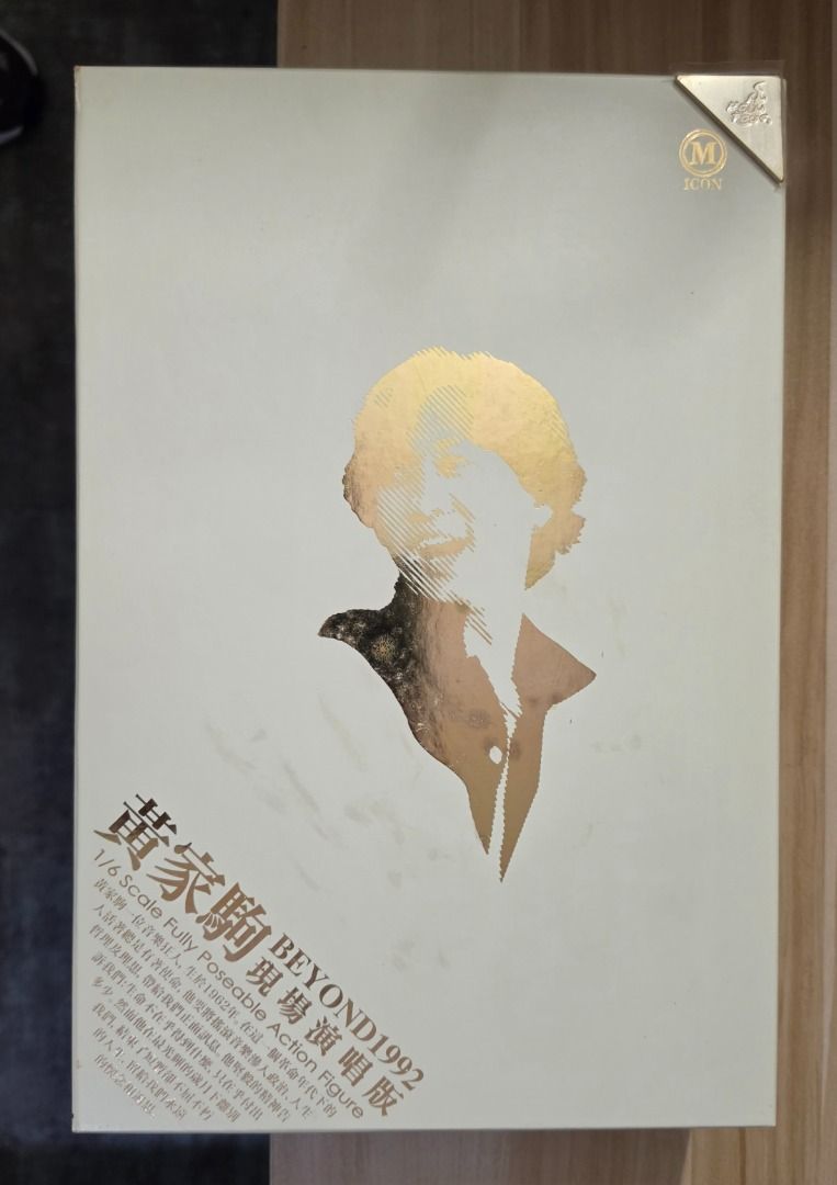 Hottoys 1/6 M ICON 005 黃家駒 現場演唱版 ~ 非全新注意內文, 玩具收藏品, 手辦及模型, 手辦雕像 - Carousell