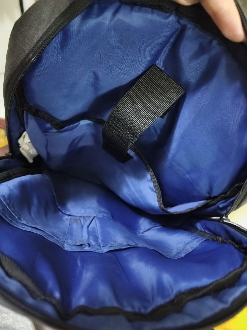 HP Grey Backpack (Category: Backpacks) located in Quezon City. Submitted by maju. (Listing ID 1456704486, Image 2). Description: - Grey HP backpack - Main compartment with internal pockets - Front zip pocket - Padded shoulder straps for comfort - Ideal for carrying laptop - Clean inside and out.