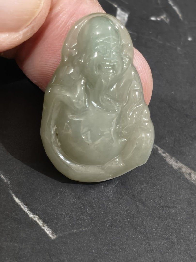 jade , buddha pendant 1.18 inches (Category: Charms) located in Manila. Submitted by maxineamber (Listing ID 1456719756, Image 3). Description: Icy jade, buddha pendant 1.18 inches Why Wear Jade Protection: Jade acts as a shield against unseen negative energy and bad luck. Balance: It brings harmony and emotional clarity during a spiritually sensitive season. Prosperity: It attracts good fortune and abundance.